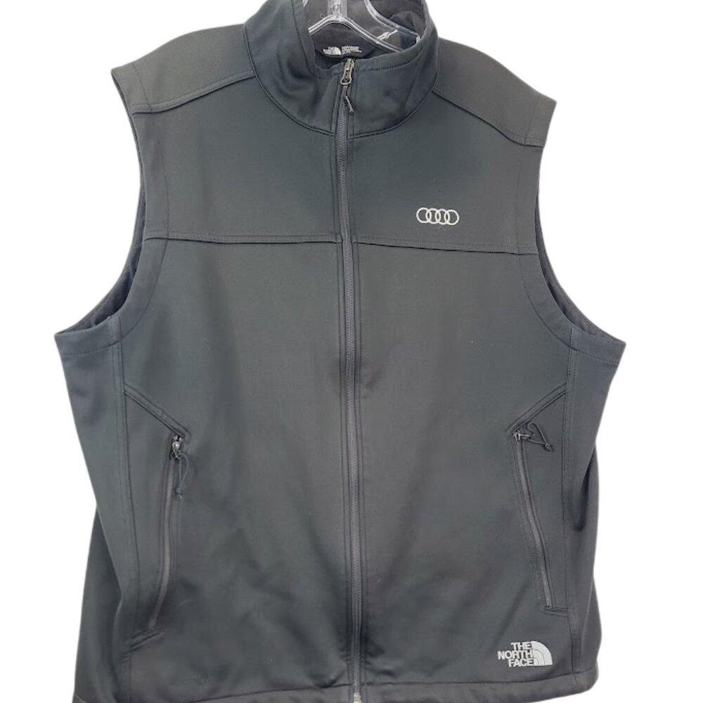 The North Face Men's Black Sleeveless Outdoor Full Zip Winter Vest Size XL